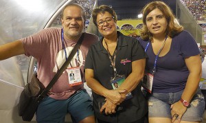 Artur Andrade, Cristina Fristch e Fabíola Benfeito